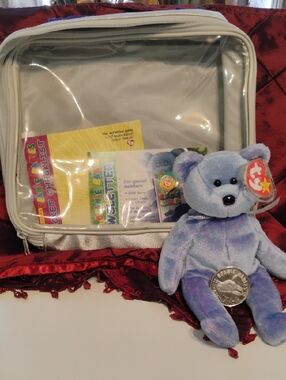 RARE Clubby II Beanie Baby - TRIPLE ERROR (Gosport/Oakbrook/Tush) - MINT